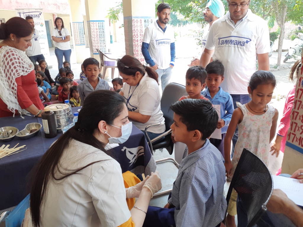 SMILE CARE DENTAL CAMP BY NGO TAMMANA