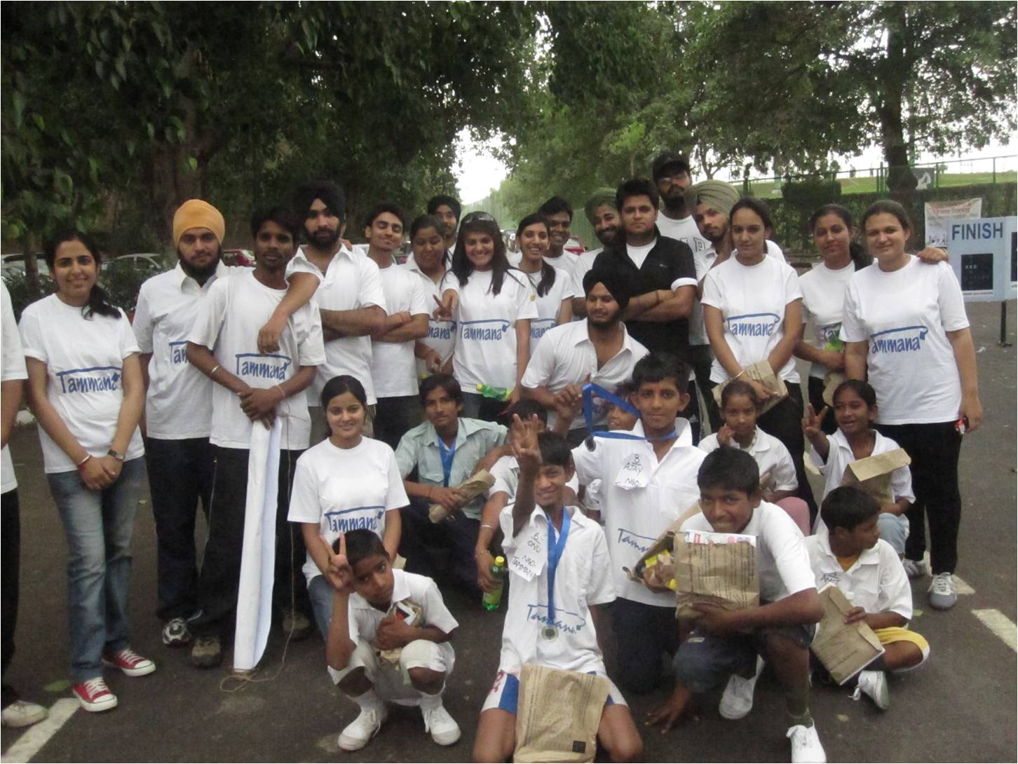 Marathon for less-privileged children of slum